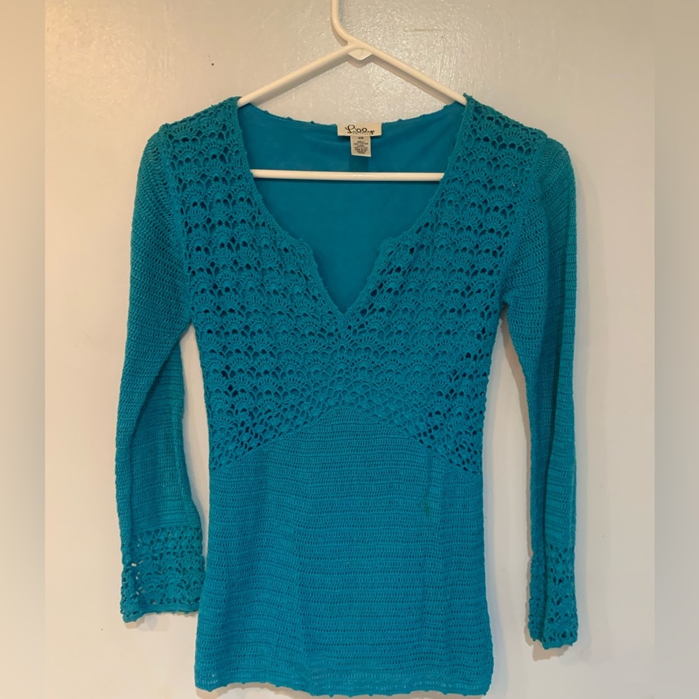 Lilly Pulitzer lined sweater